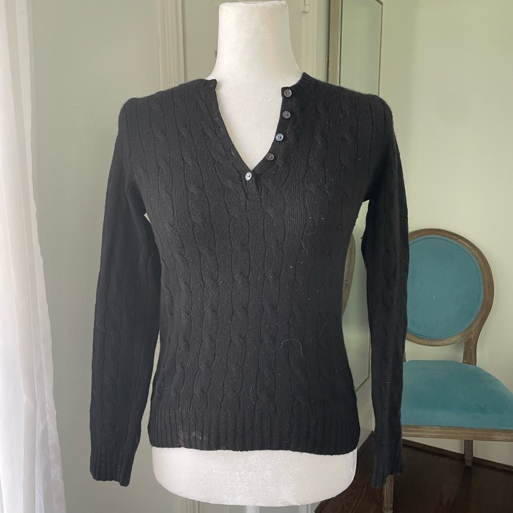Ralph Lauren Black Sweater